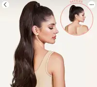 

Top Quality Heat Restant Fiber Hair Ponytails Synthetic Hair Ponytail With Factory Price