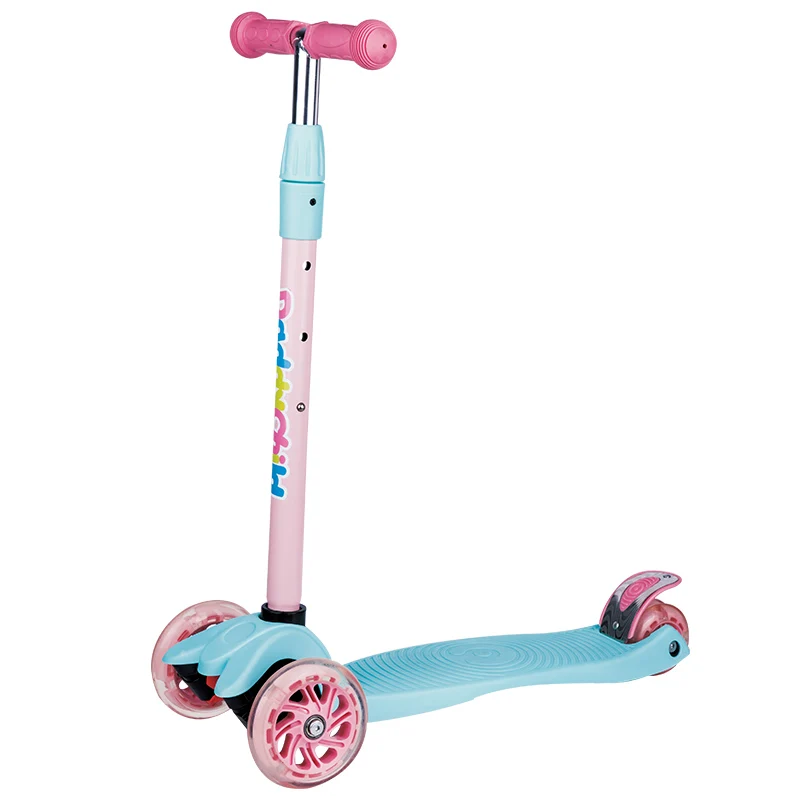 

YIWU cheap foot scooter three LED wheel kids ride kick pro maxi scooter with light, Optional