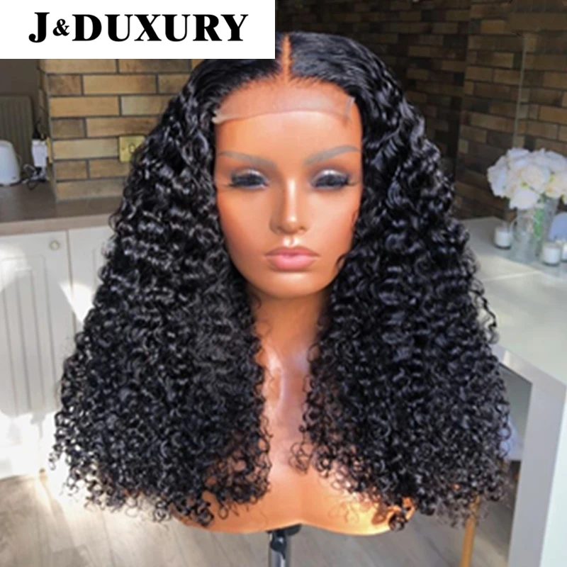 Quality 13 6hd Kinky Curly Pre Plucked Mink Brazilian Hair Pre Plucked