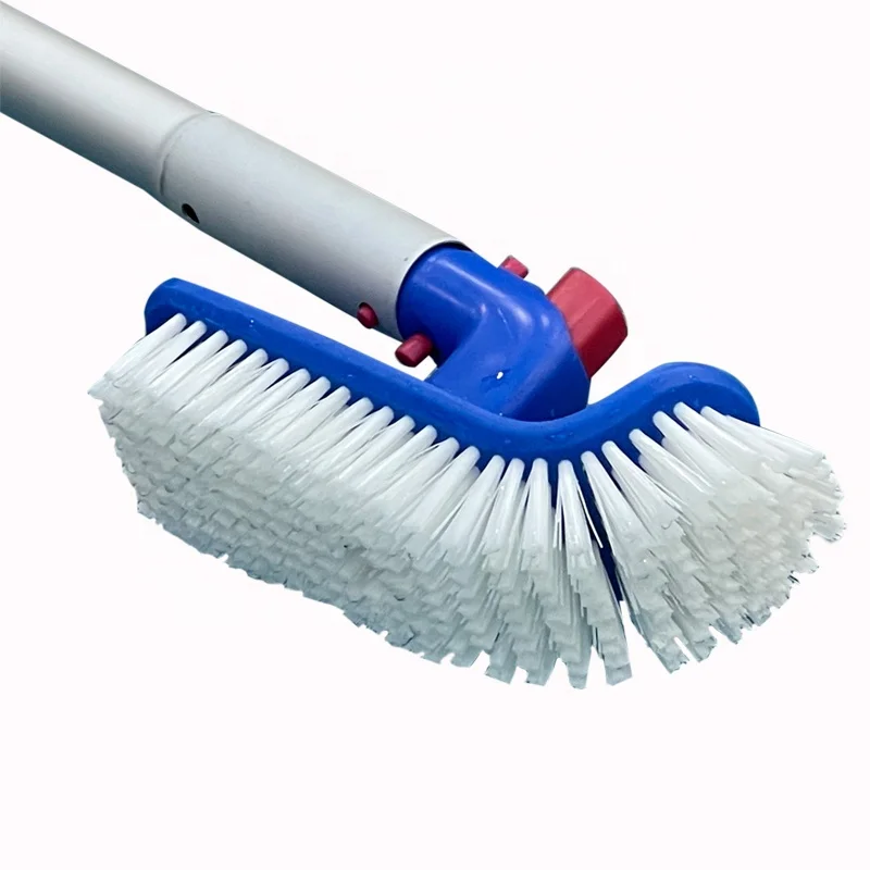 

Swimming pool cleaning equipment multi-functional rotary cleaning brush, Blue
