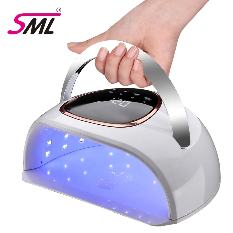 

SML Professional Gel Curing Light UV led nail lamp gel Nail Led Lamp with three colors for gel nail polish