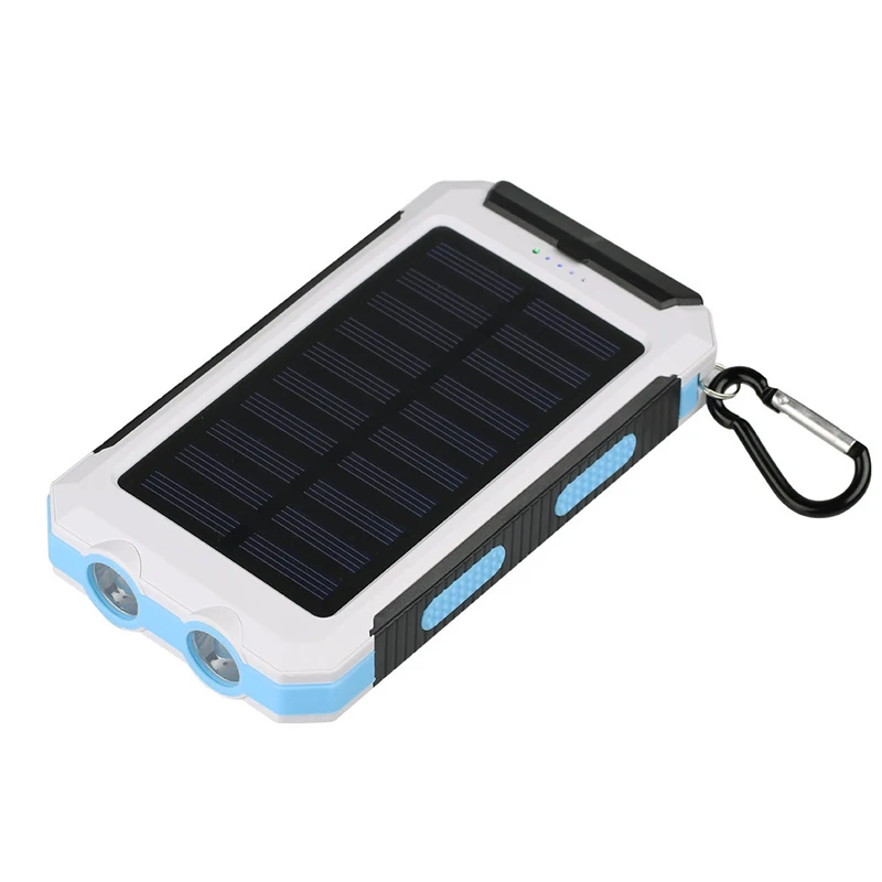 

2021 new products slim charging station solar power bank 20000mah powerbank 10000 mah Solar Battery Charger for All mobile phone