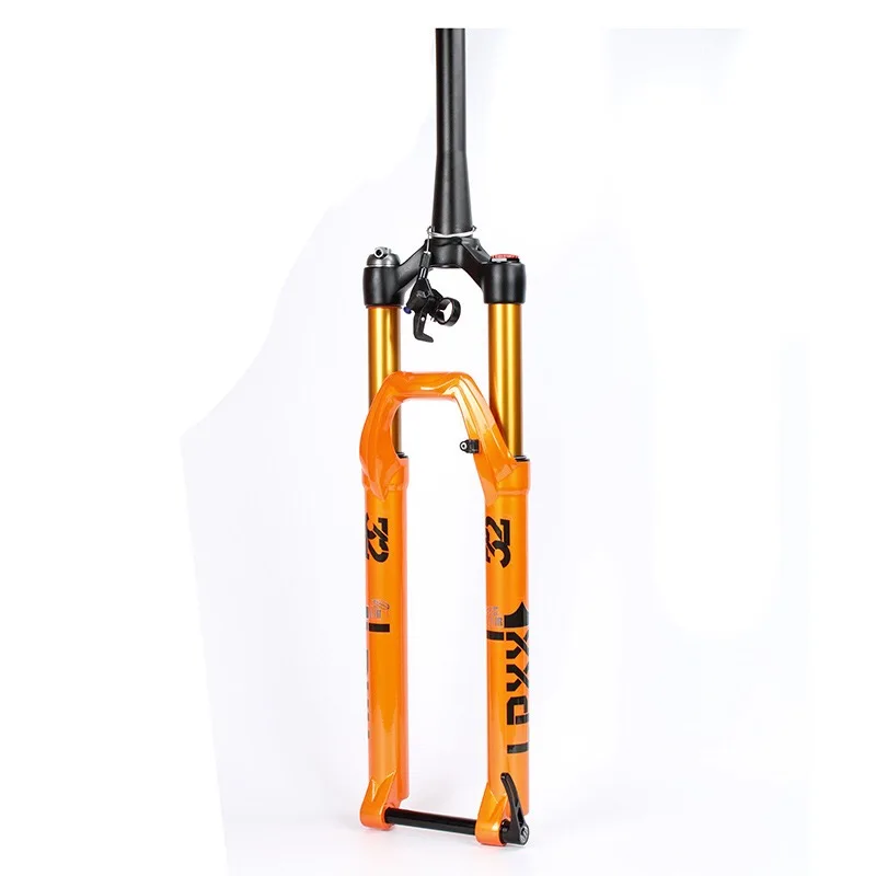 Mountain Bike Air Fork 27.5 29 Inch Orange Air Pressure Fork Front Fork