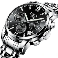 

2020 waterproof watches men fashion steel strip wrist mens watch