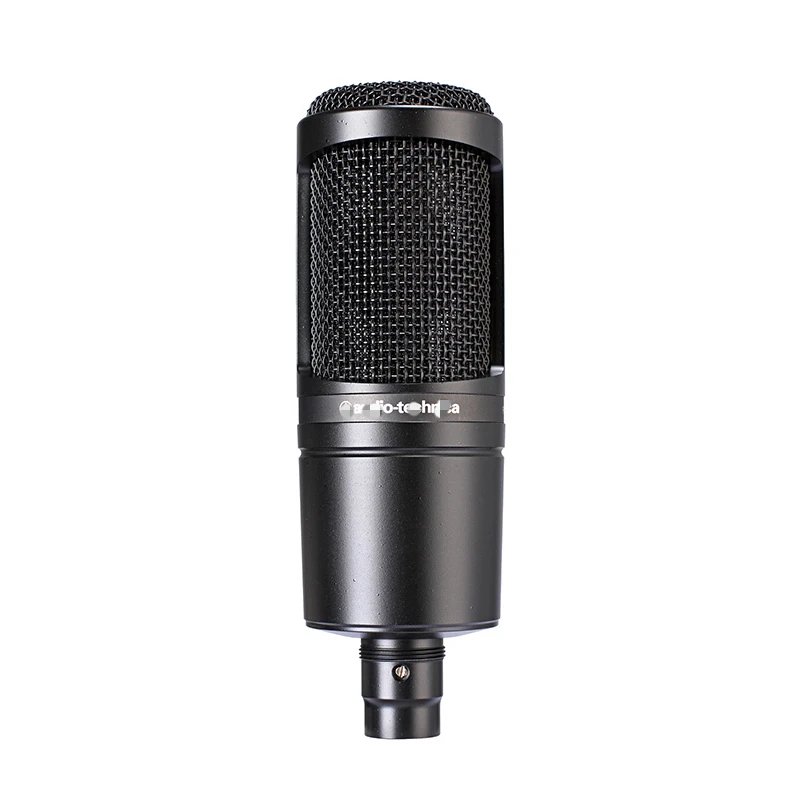 

AT2020 Professional Studio Condenser Cardioid Large-Diaphragm Portable Singing Recording Microphone