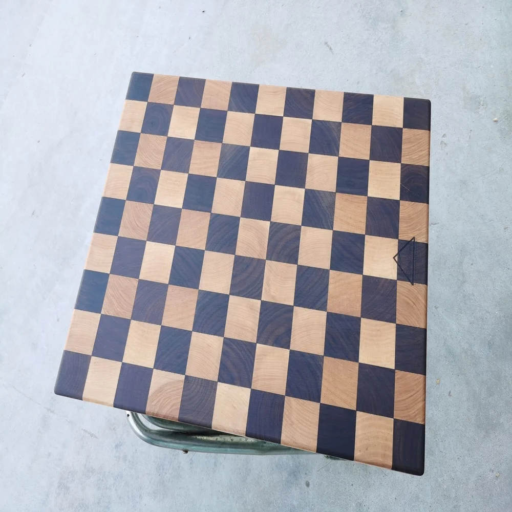

North america black walnut + hard maple cutting board