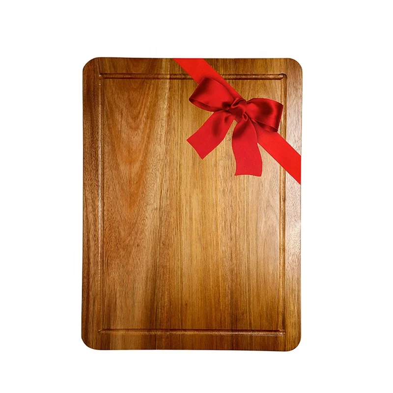 

High quality meat cutting board olive acacia wood chopping board, Wooden plain color or as your color