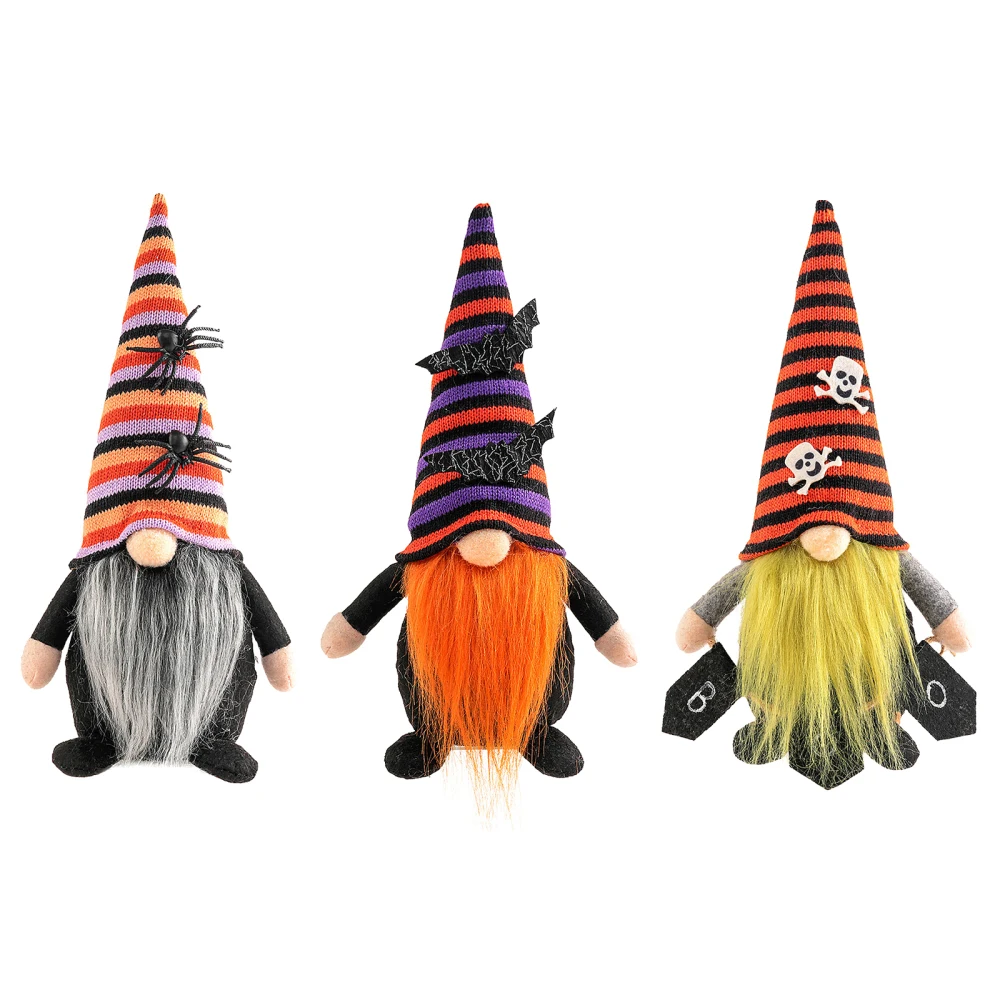 

Doll Toy With Witch Cloak Hat Dwarf Plush Decoration Ornaments Easter Gnomes Gift New Hot Halloween Handmade Beauty Decorations