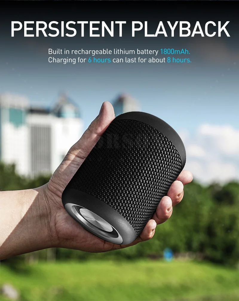 Outdoor Bluetooth 5.0 Mini Speaker Loud Sound Music Portable Wireless Bluetooth Speaker - ANKUX.COM
