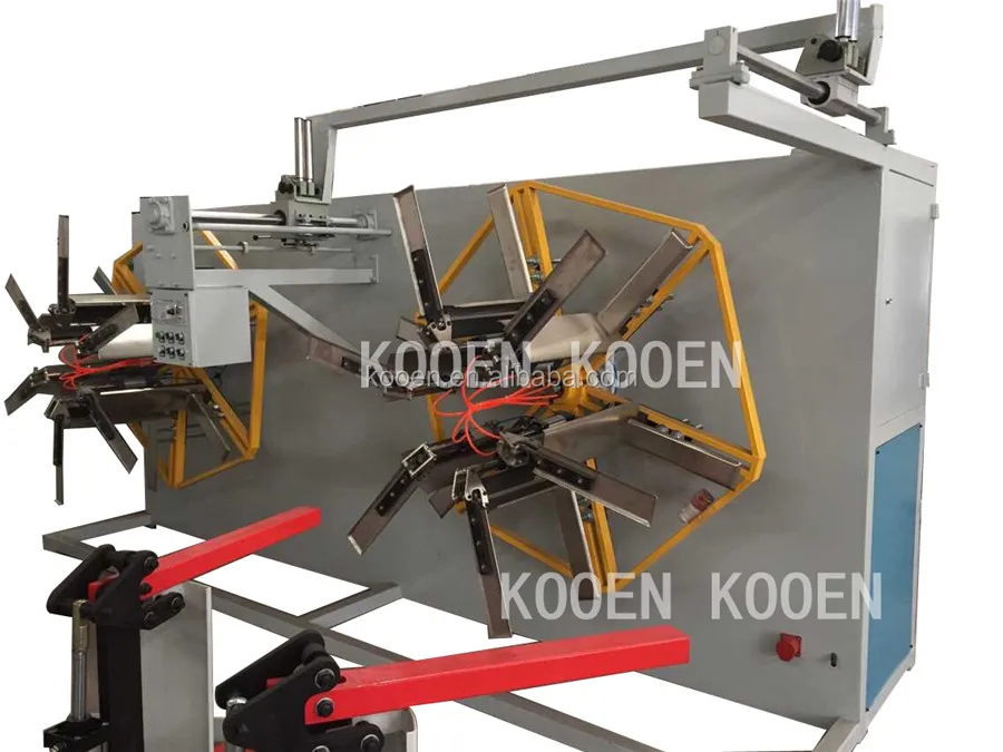 Flexible Operation Single Double Plastic Pipe Winder Coiling Machine