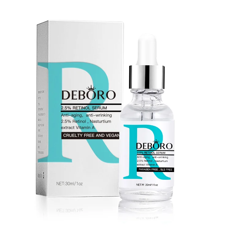 

2.5% for Face Eyes with Green Tea for Anti-Aging, Fine Lines Wrinkles oem retinol a facial eye serum