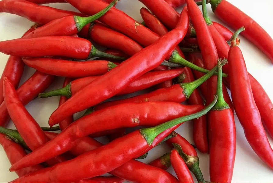 Different cascabel chili products in packaging
