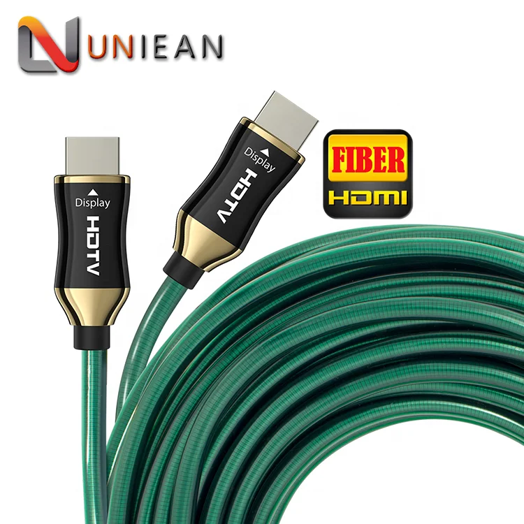

AOC HDMI Cable Manufacturer 48Gbps Male to Male Armoud Fiber Optical 8k HDMI 2.1 AOC HDMI Fiber Optic Cable 100 Meter