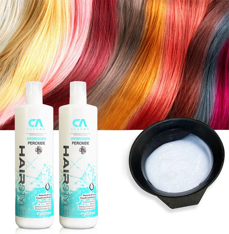 

Wholesale 100ml 150ml 750ml 1000ml oxidizing salon use organic Permanent hair color dye cream developer, Colors