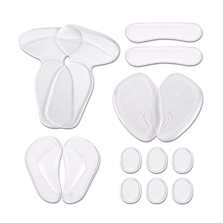 

Foot Care Products Heel Grips Silicone Shoe Pads Insoles Heel Cushion Inserts Metatarsal Pads Health kits for Women