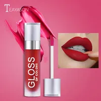 

New Cosmetics Cute Red Lip Gloss Long Lasting 15 Colors Matte Liquid Lip Gloss