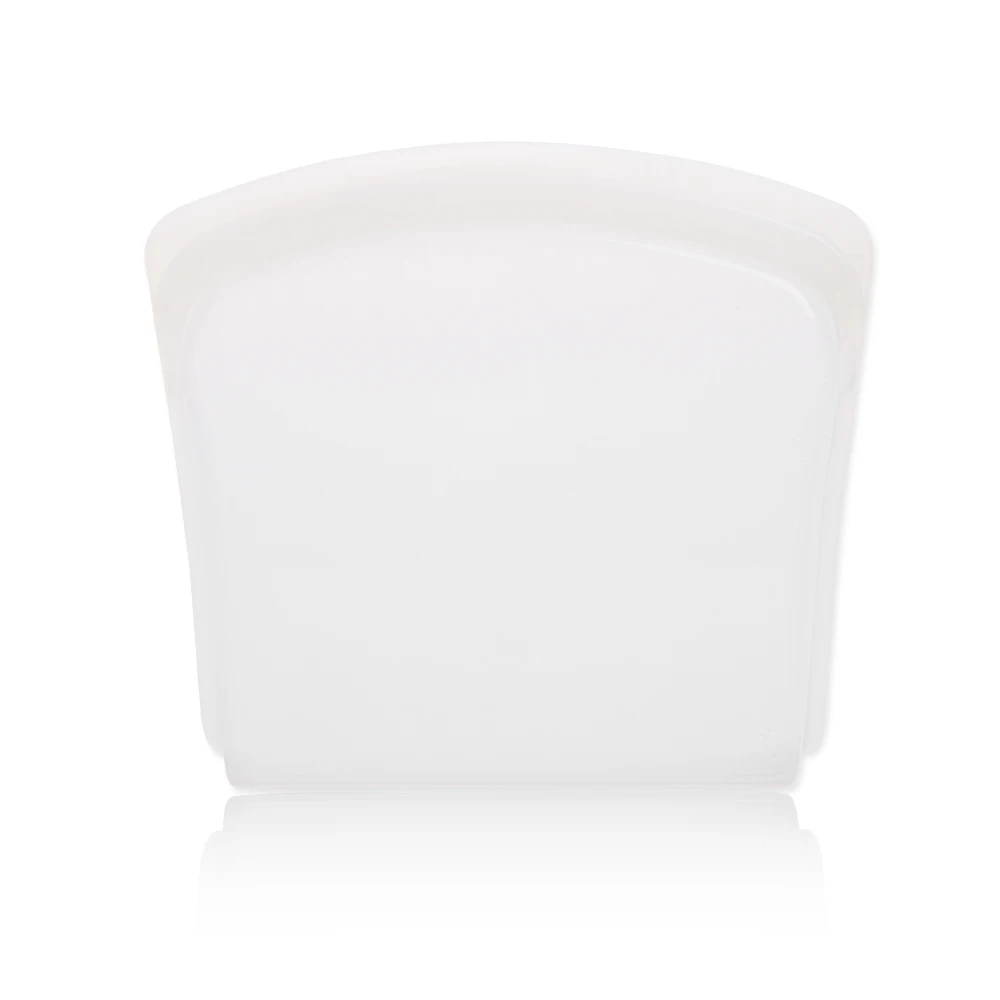 New Design 100% Food Grade Reusable Silicone Food Storage Bag For Kitchen