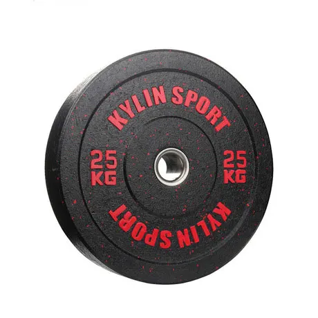 

Gym Rubber Coated O-LYMPIC Fleck Plate Weight 5/10/15/20/25KGs Rubber Weight Plate Gym Bumper Plates For Sale, Colorful