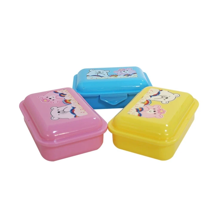 

Customsized Cheap Price Microwave Safe Children kids Mini lunch box Back To School Cartoon Printed Kids Lunchbox, Pantone color