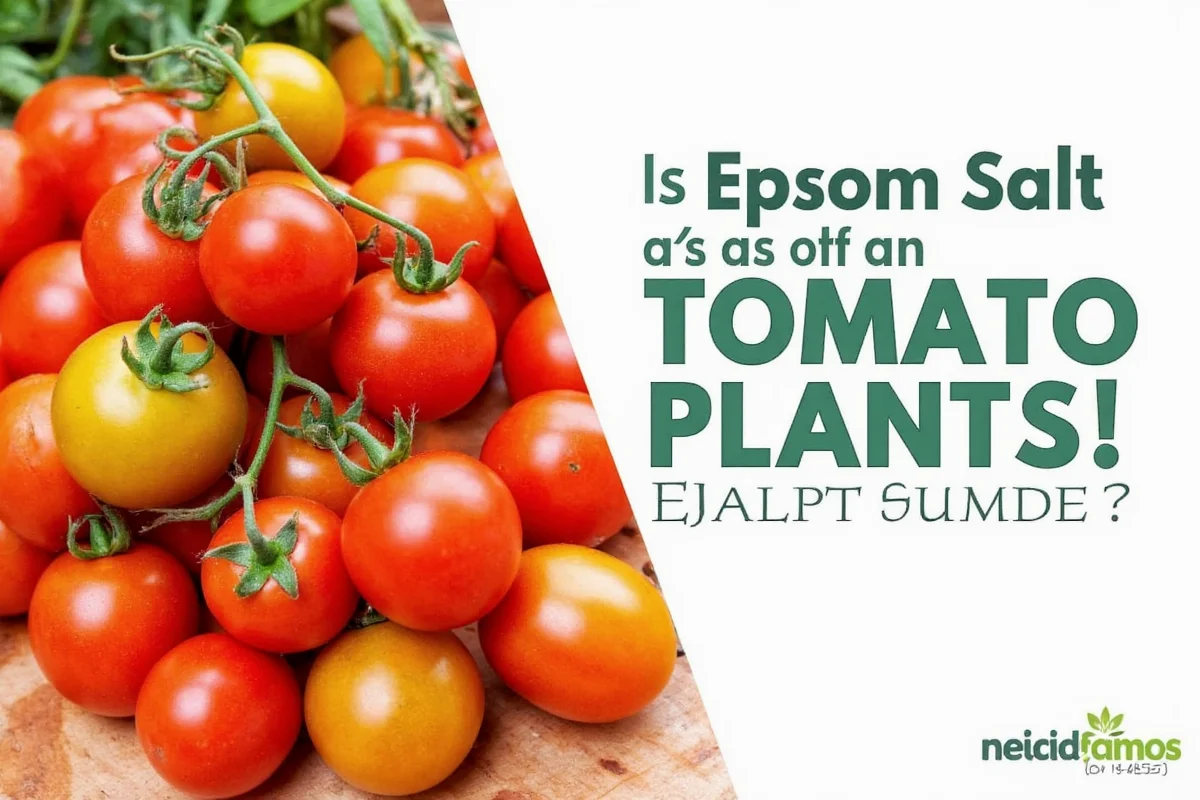 is epsom salt good for tomato plants