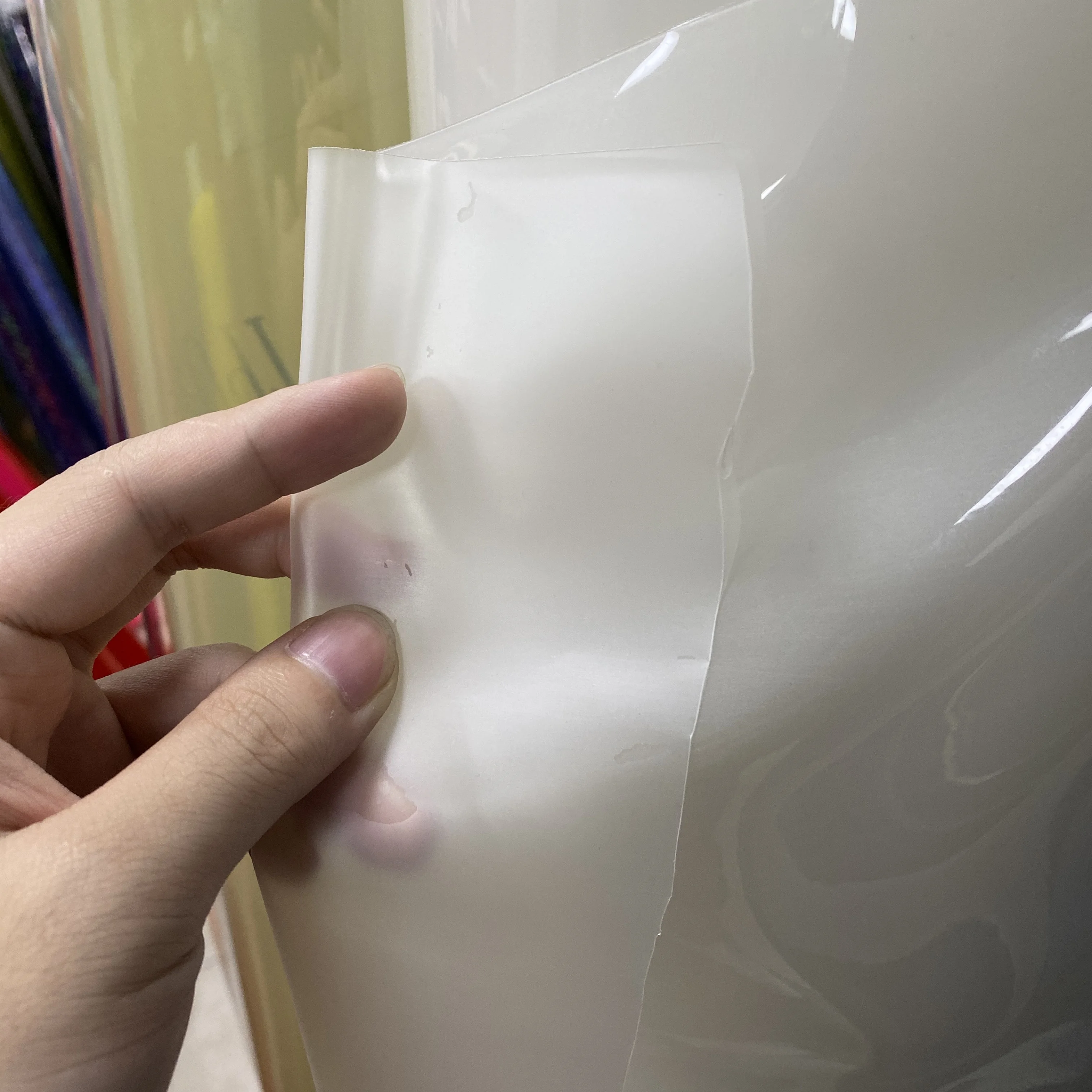 
Matt TPU thermoplastic Polyurethane film transparent tpu film for raincoat 