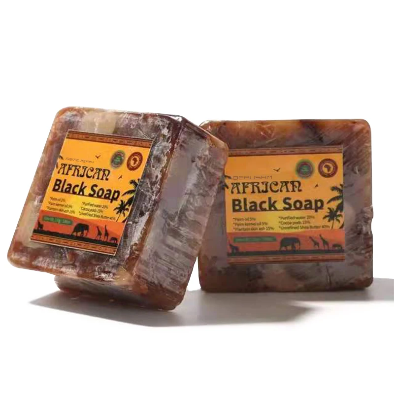 

Factory Directly Provide African Black Soap Organic African Solid Black Soap Wholesale African Black Soap