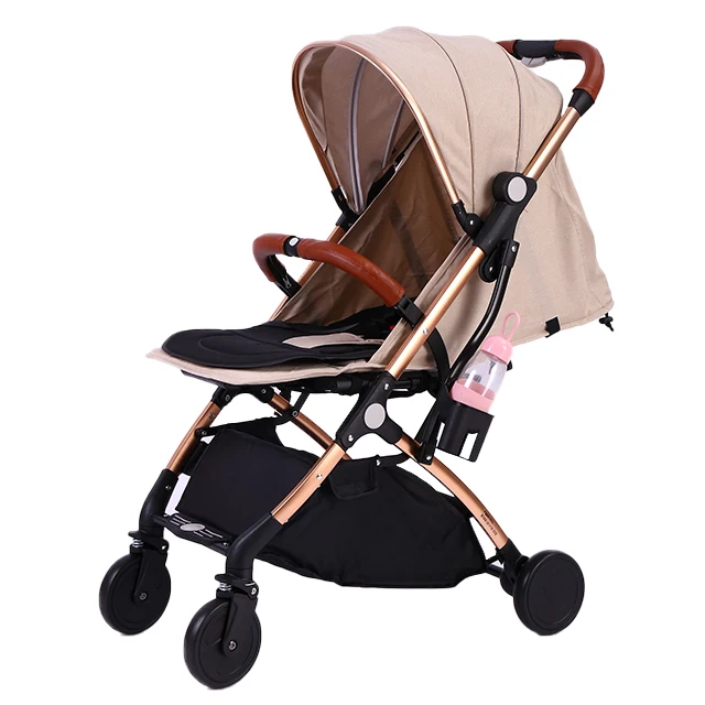 

Super portable Luxurious pushchair baby stroller one hand folding multi function child baby prams