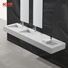solid surface vanity top system for hospital