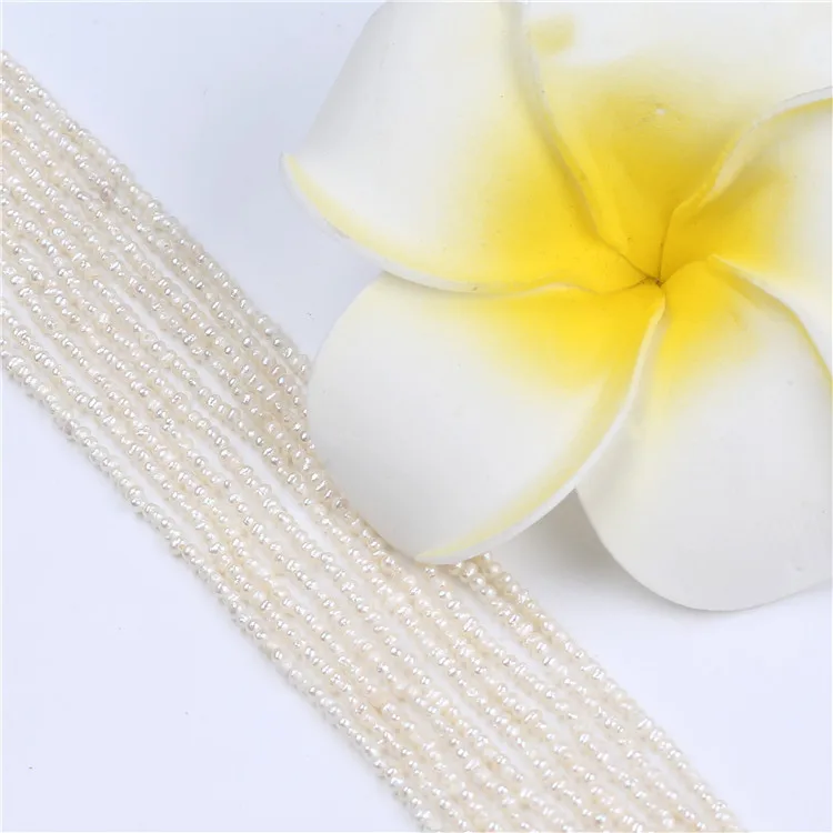 

Hot Selling  Fresh Water Pearls potato shape Pearl strands For Jewelry Making, White