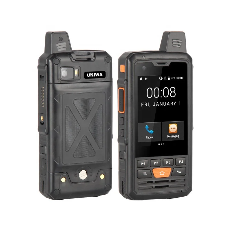 

UNIWA Alps F50 Android Smartphone 2G/3G/4G Zello Walkie Talkie Cellphones Quad Core MTK6735 1GB+8GB ROM Single Standby