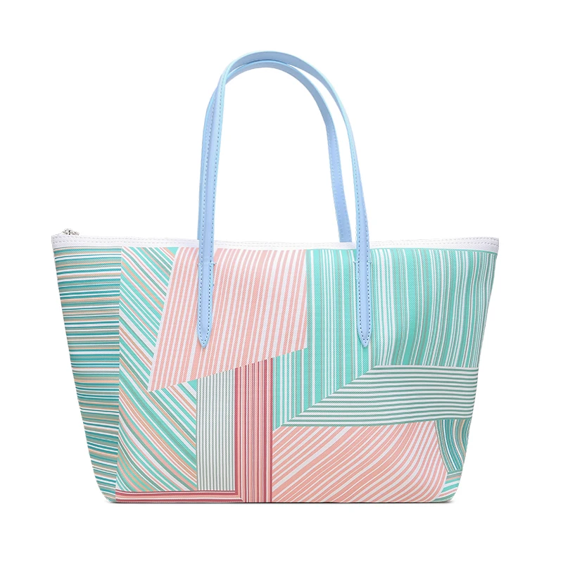 

Colorful African Tribal Flowers Designer Handbags Personalized Custom Pu Leather Womens Beach Bag Handbags, Customized color