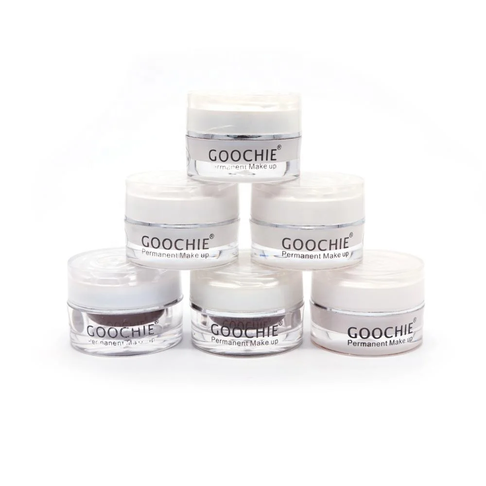 

Goochie Microblading Paste Pigments Colors For Eyebrow Permanent Makeup