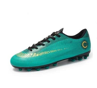 

Boys Football Shoes Wear Training Skid Broken Nails football Athletic Soccer Sports Shoes For Men, 3 colors