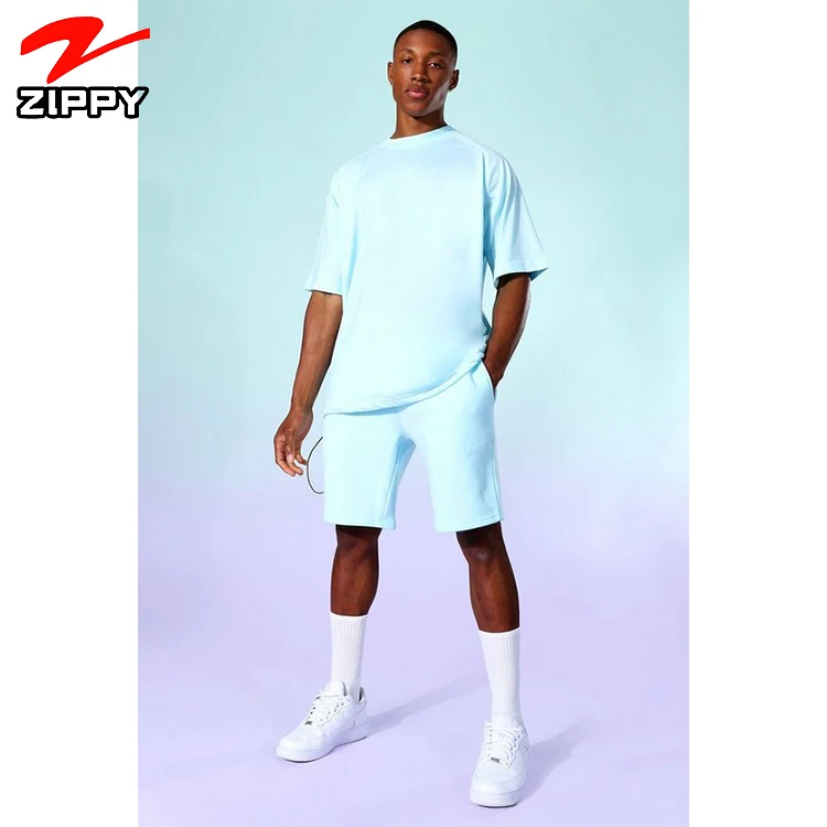 

Men custom short sets 2021summer 2 piece tracksuit suit oversized t shirt and short set custom sweatsuit man short set, Custom color