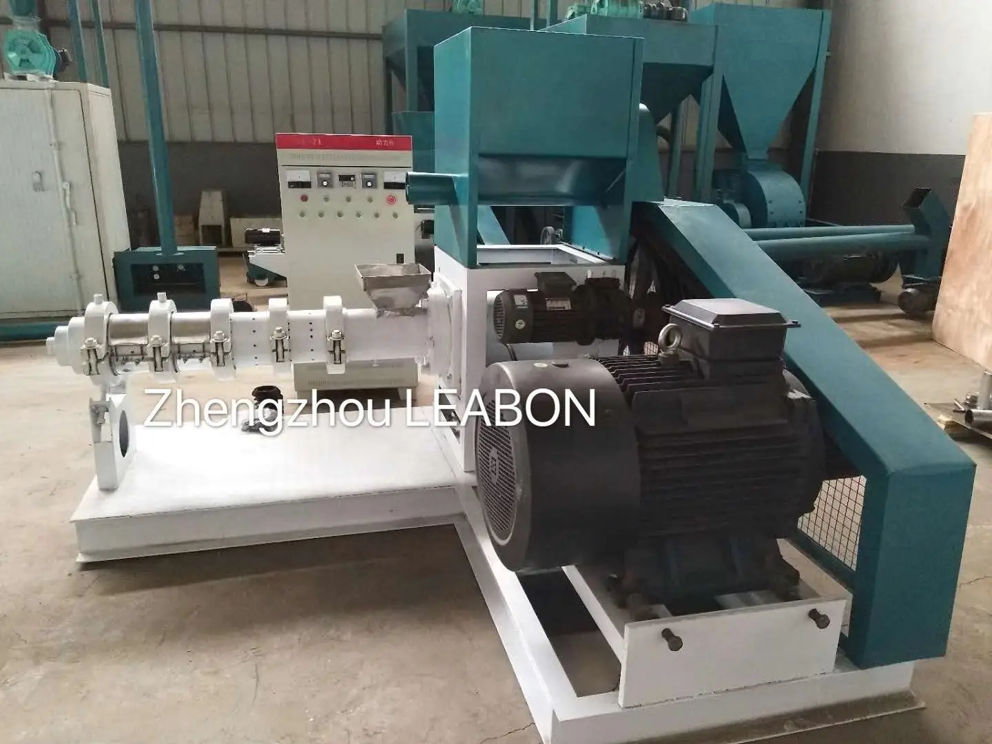 Farming Soybeans Expander Full Fat Soya Extruding Machine Floating Fish