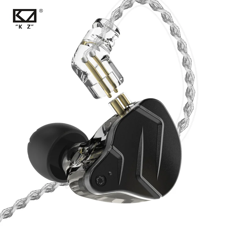 

KZ ZSN Pro X in-Ear 1DD+1BA Buds Earphones KZ Hybrid Dynamic Driver Balanced Armature Earbuds Headphones