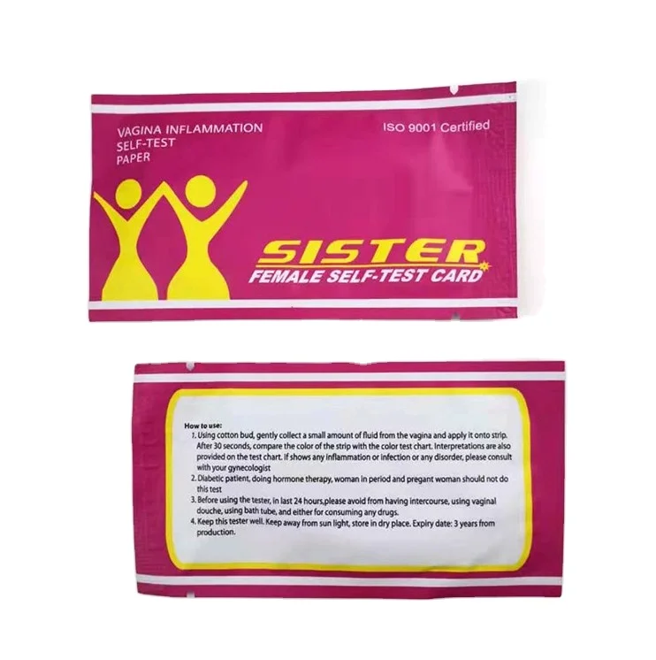 

Family self-inspection for vaginal ph test strips/yoni ph test strip