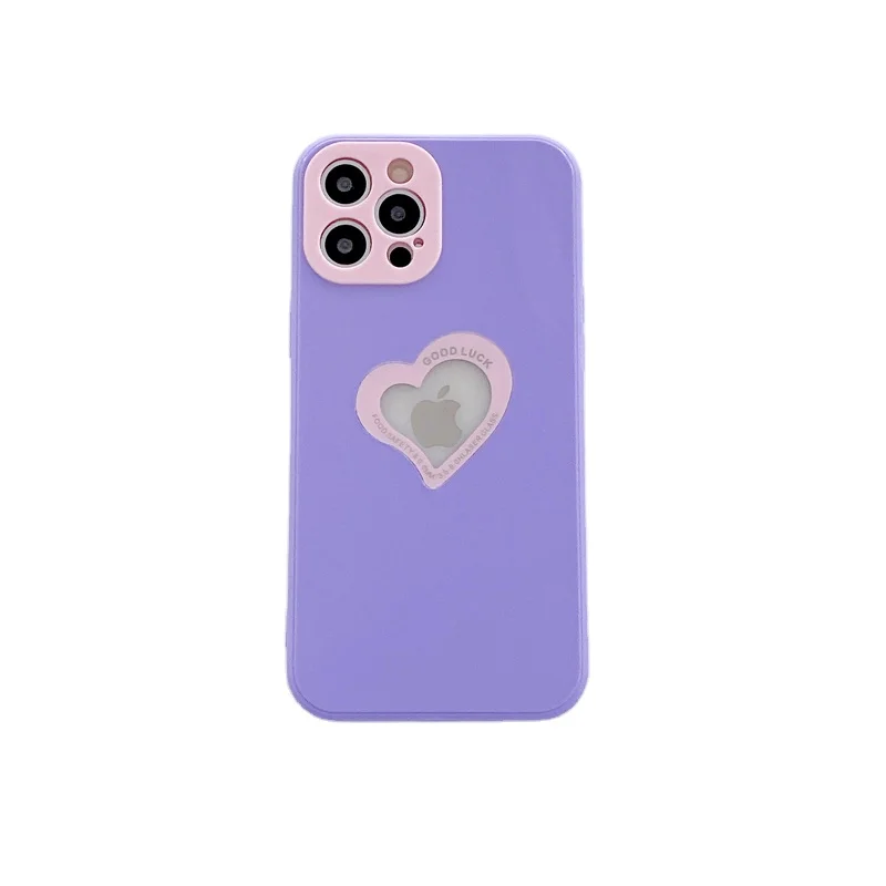 

Anti-scratch Glossy TPU Silicone Phone Case Protection with Rear Camera for iPhone 12 pro max Cover Phone Case for Girls, 6 colors
