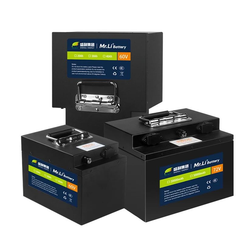 

Electric motorcycle 60V 20Ah lithium ion battery pack real capacity high repurchase rate, Black box