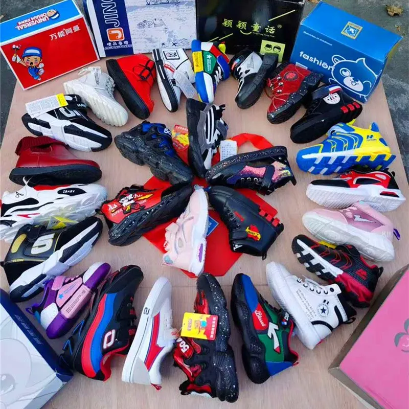 

Wholesale cheap boys and girls casual sports cotton shoes high quality kids running shoes