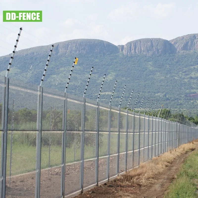 

Direct Factory Power Coated Galfan Anti Climb Security 358 fence Price