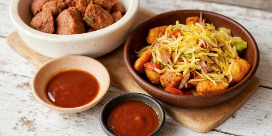 Traditional Filipino Adobo Dish