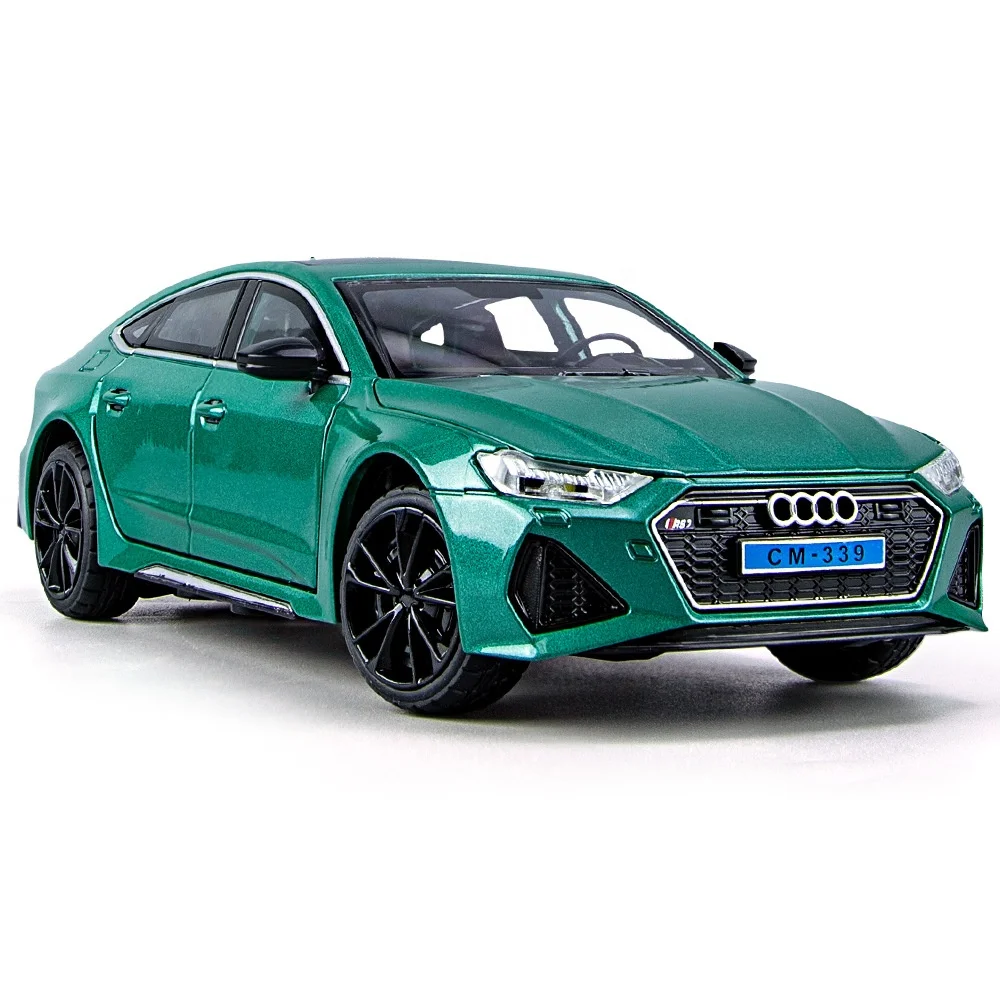 

Hot 1:24 Audi RS7 DieCast Alloy Car Model Boys Toys Vehicles Diecasts & Toy Supercar Collectibles Kids Toys Car