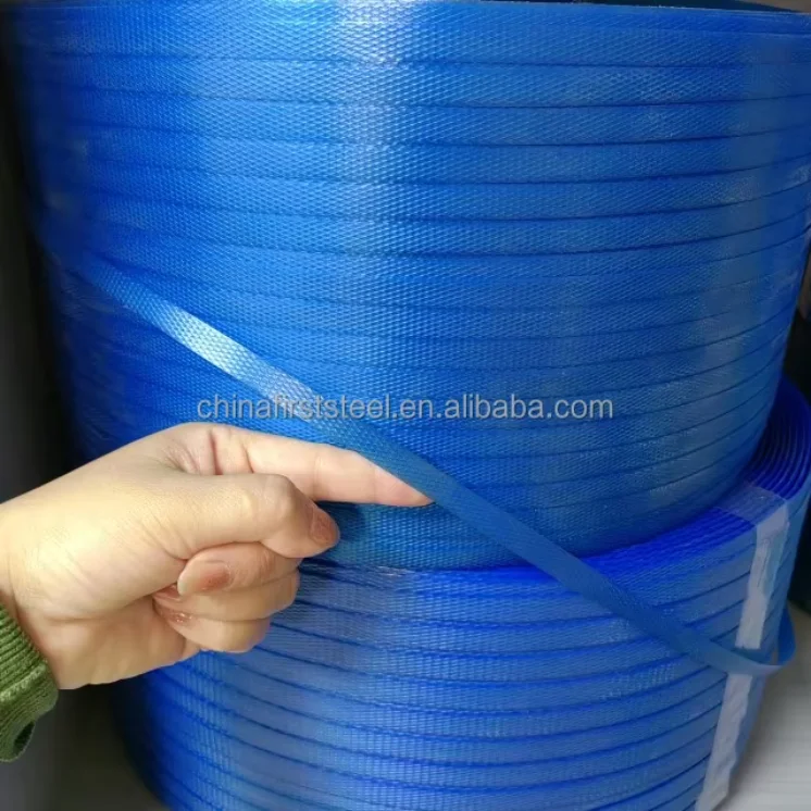 Embossed PET Strapping Roll Plastic Packing Belt for Heavy Duty Bundling
