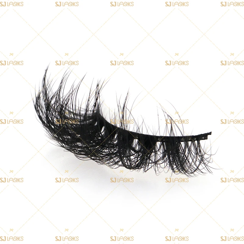 

fast delivery Russian volume 3D mink lashes private label with paper eyelash packaging, Natural black mink eyelash