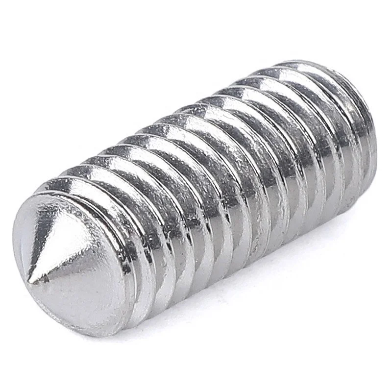 
hexagon socket set screws cone point M3-M5 