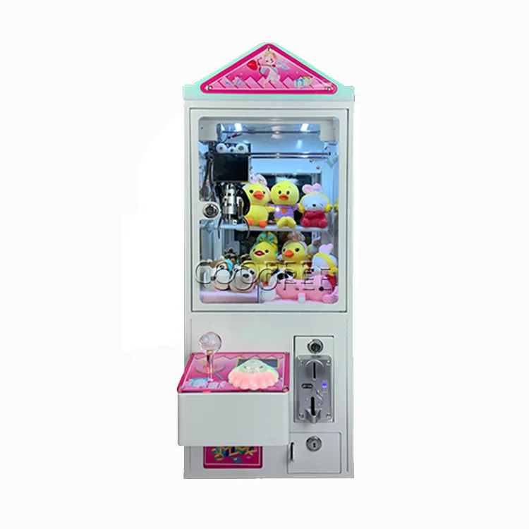 

Factory Wholesale Coin Operated Game Mini Toy Crane Game Machines Claw Vending Machine For Sale