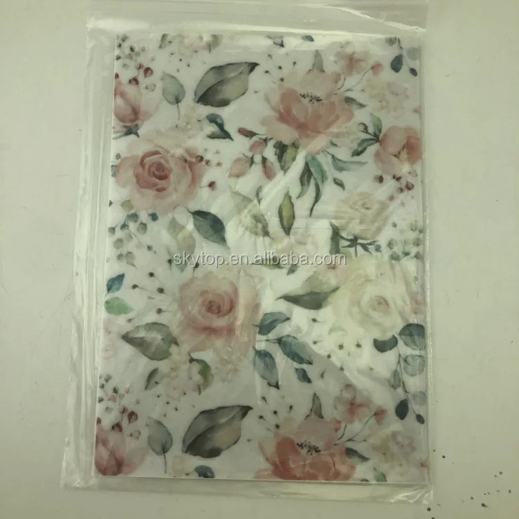 Customized Cake Decoration Tools Edible Paper Printed Edible Rice Paper