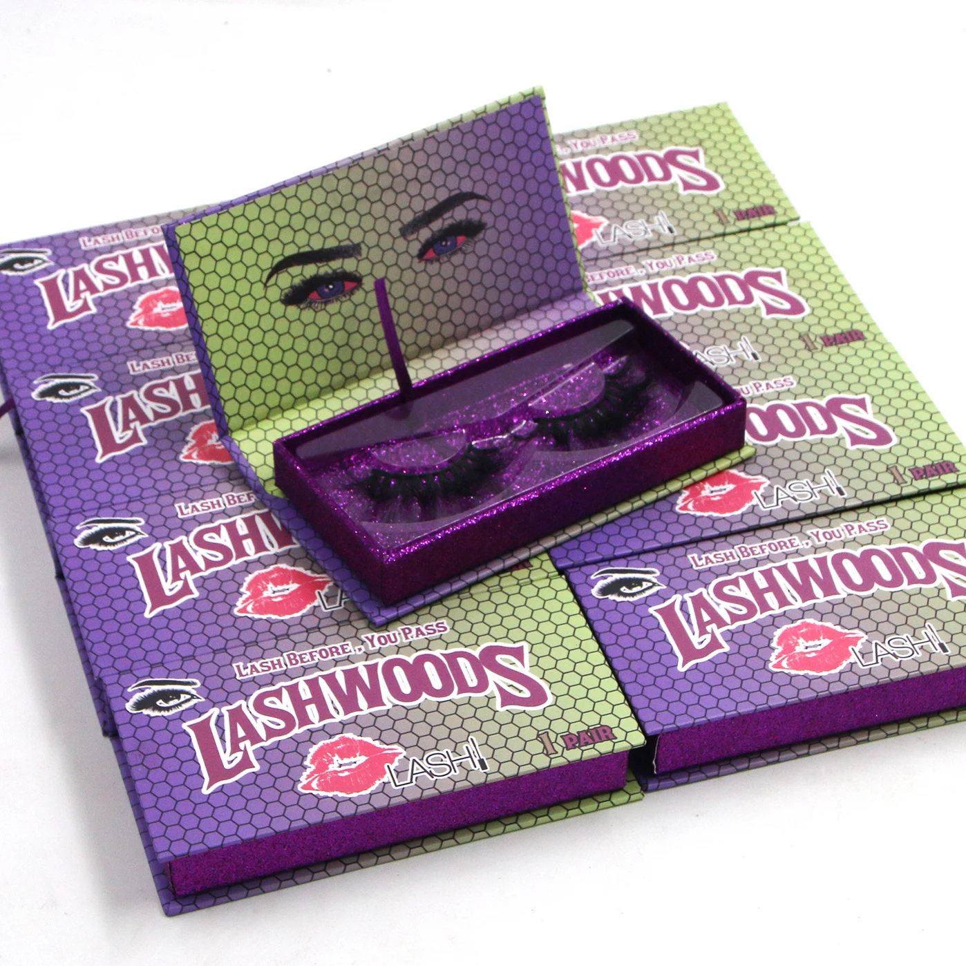 

Custom Private Label 3d Mink Eyelashes Vendor With Box Private Label Strip Eyelash Mink Free Sample Private Label Eyelash