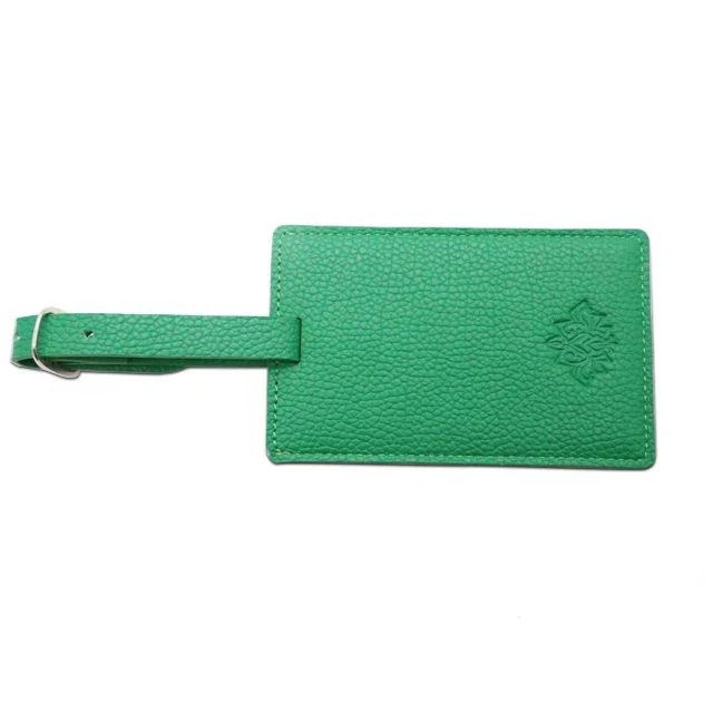 

best supplier cheap with logo custom travel luggage tag hang tag cardboard, Green